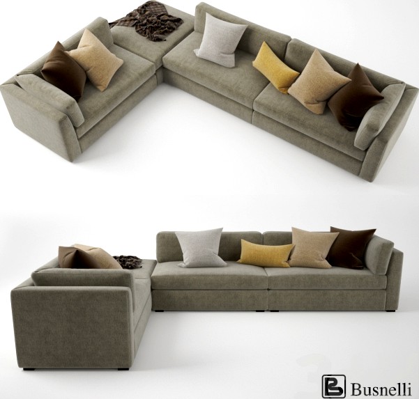 Busnelli Oh-mar Corner Sectional Sofa