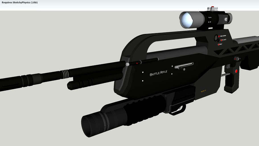 Halo Battle Rifle w/ M203