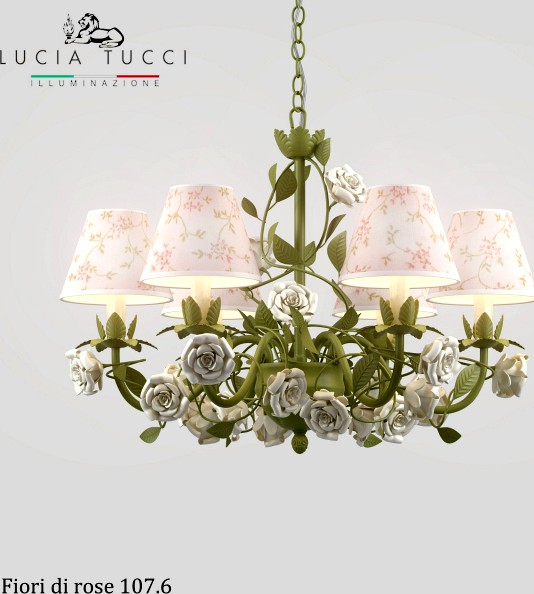 Chandelier Fiori di rose 107.6