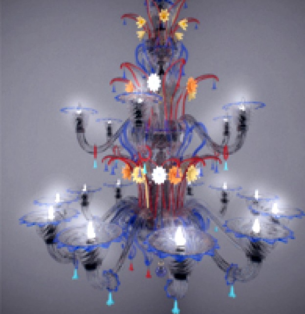 люстра Veneziano Polihromo