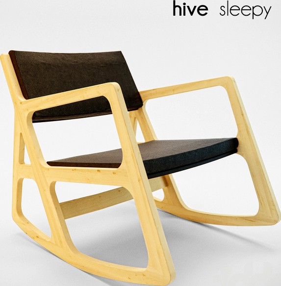 Hive sleepy oak chair