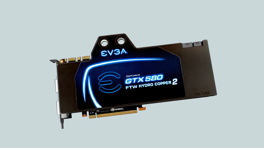 EVGA GTX 580 Hydro Copper 2 3Gb