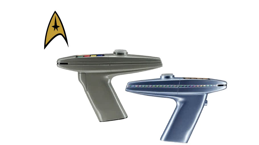 Star Trek Weapons - Type 2 Hand Phasers - The Motion Picture (2271) vs The Wrath of Khan (2281)