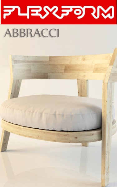 Flexform Abbracci Armchair