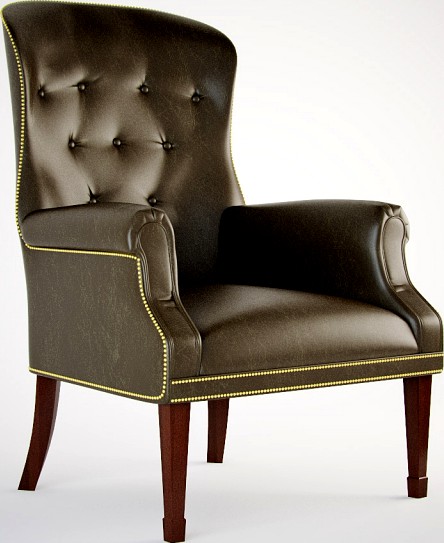 Hickory / Isaac Wing Chair