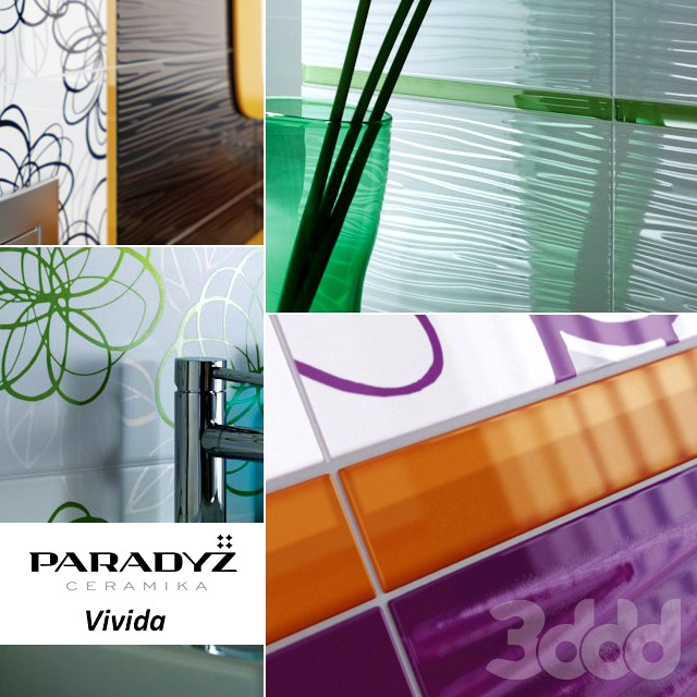 Плитка Ceramika Paradyz, коллекция Vivida