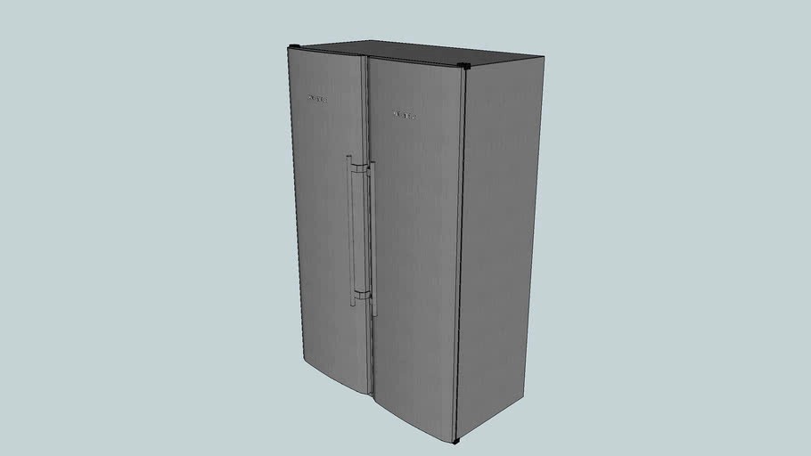 SBSes 7252 - Side by Side Refrigerator - Liebherr
