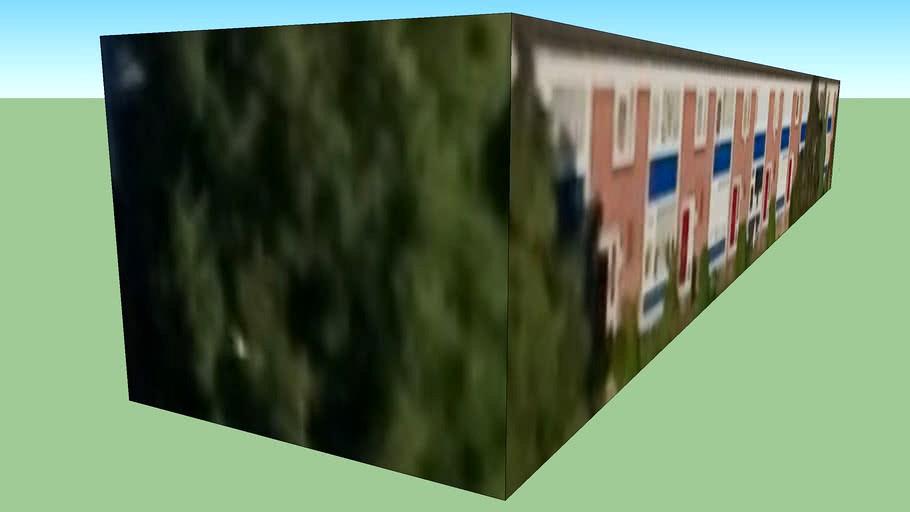 Dantestraat in Rotterdam, Nederland