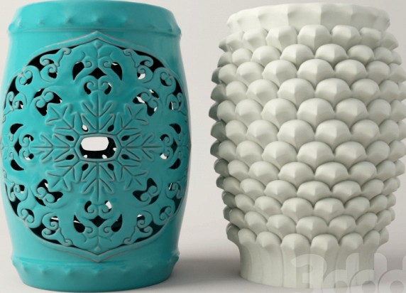 Ceramic Stools