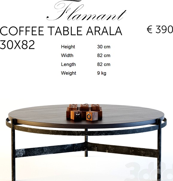 Flamant / COFFEE TABLE ARALA