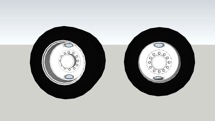 standard truck wheels