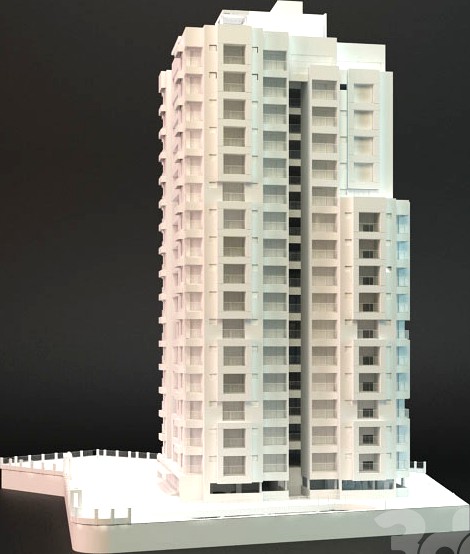 High Detailed Apartment complex