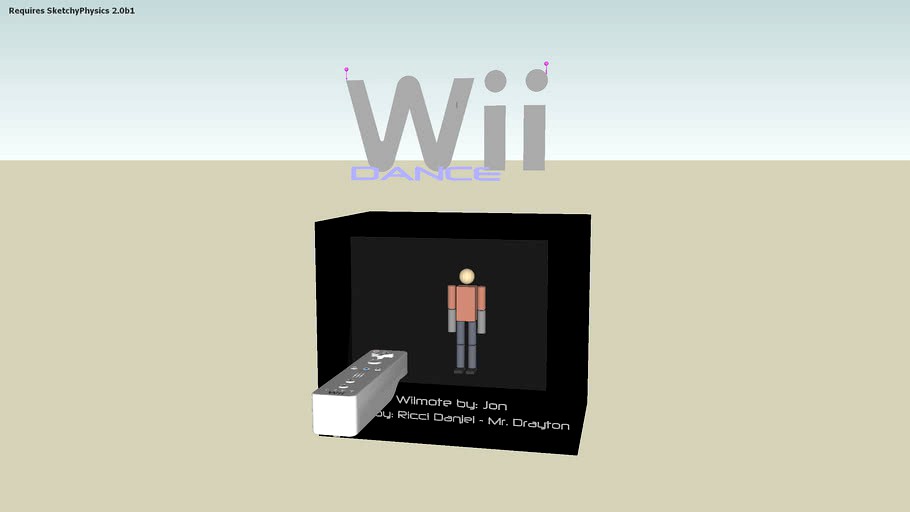 Wii Dance (requires sketchyphysics)