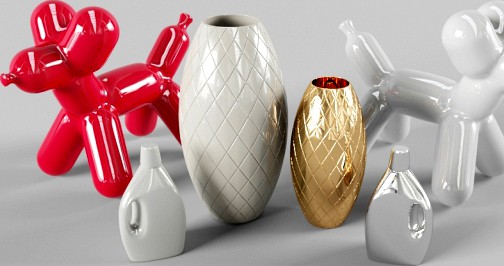 Decorative set, 3 items