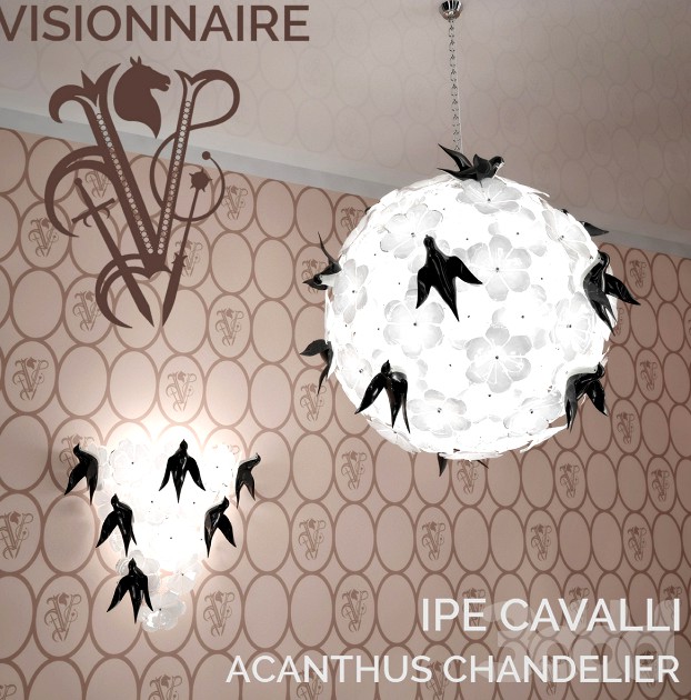 ACANTHUS CHANDELIER / IPE CAVALLI / VISIONNAIRE