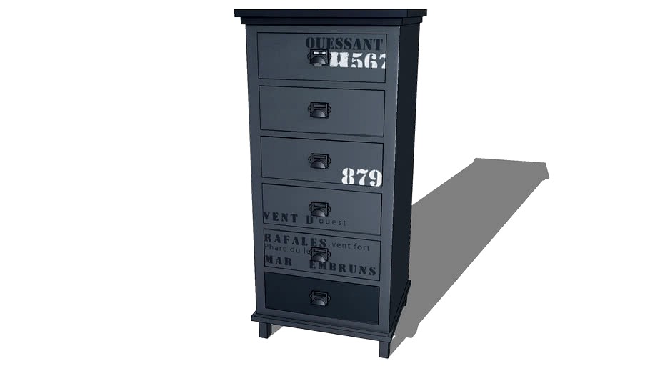 cabinet Cargo, Maisons du monde. Rèf. 111695 Prix: 199