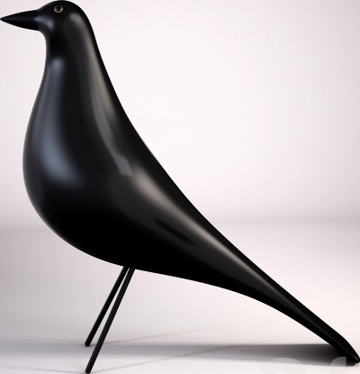 EAMES_black_wooden_bird