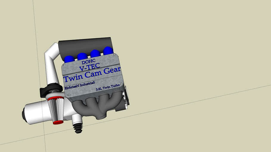 DOHC V-TEC 3.8L ENGINE