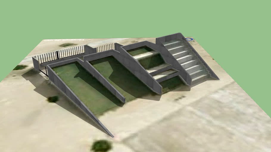 gradas parc central.