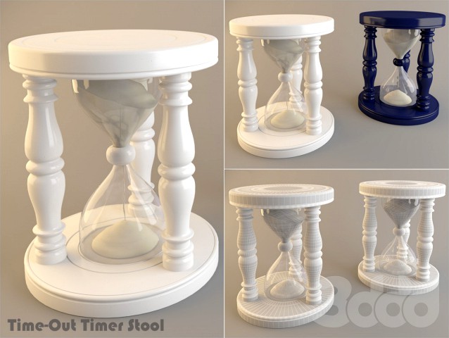 Time-Out Timer Stool