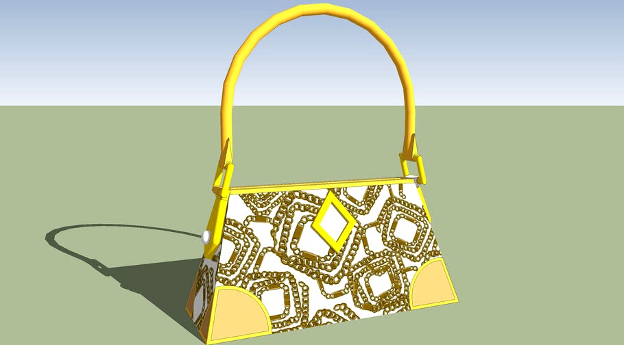 Luxury Chain Printed Handbag