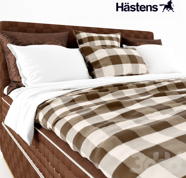 HASTENS BED + MATRESS + BEDCLOTHES