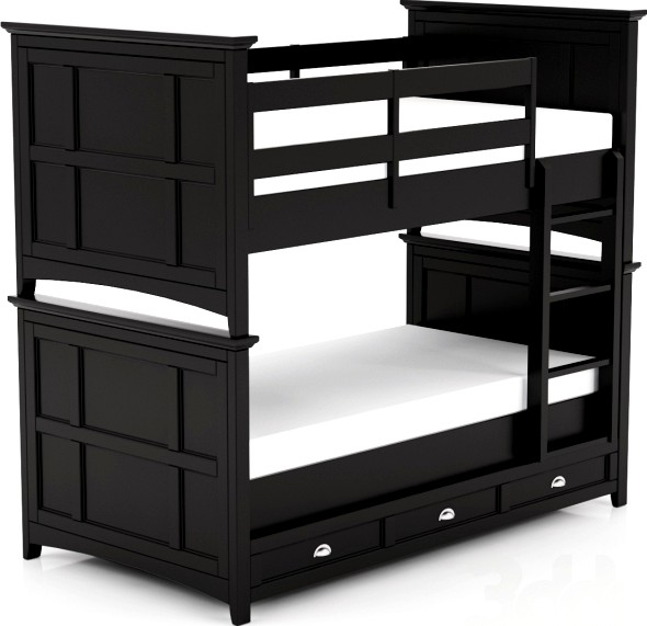 Magnussen Home Bennett Black Bunk Bed