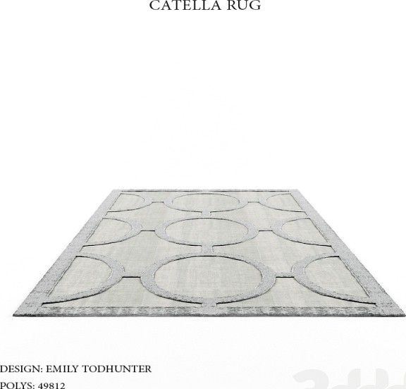 Catella rug by Emily Todhunter