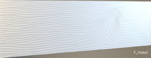 Armourcoat sculptural Wave art
