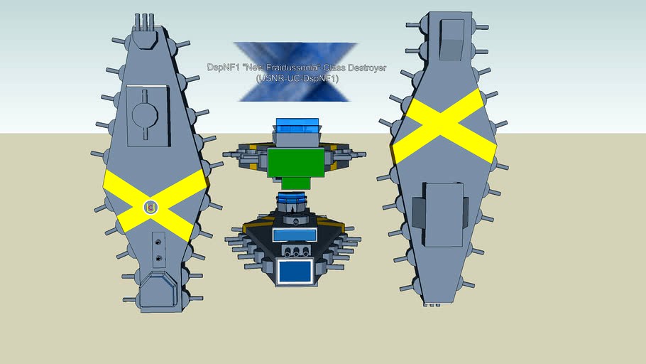 DspNF1 'New Fraidussonia'-Class Destroyer (USNR-UC-DspNF1)