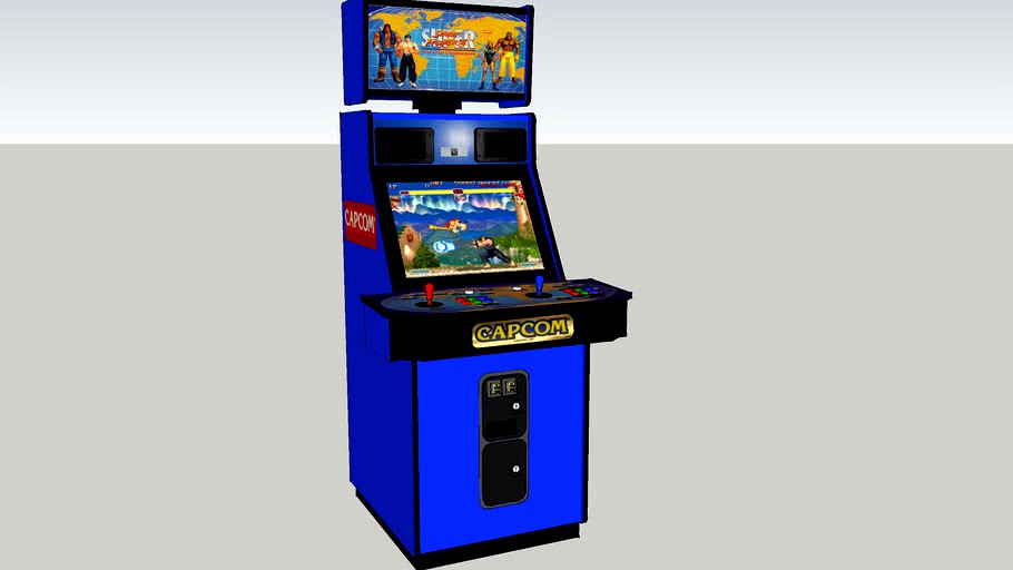 Super Street Fighter II- The New Challengers arcade game