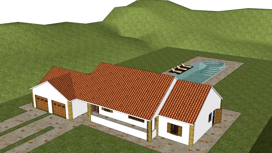 Pavillon en brique