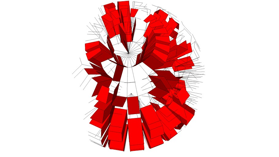 Extruded Sphere (blown up)