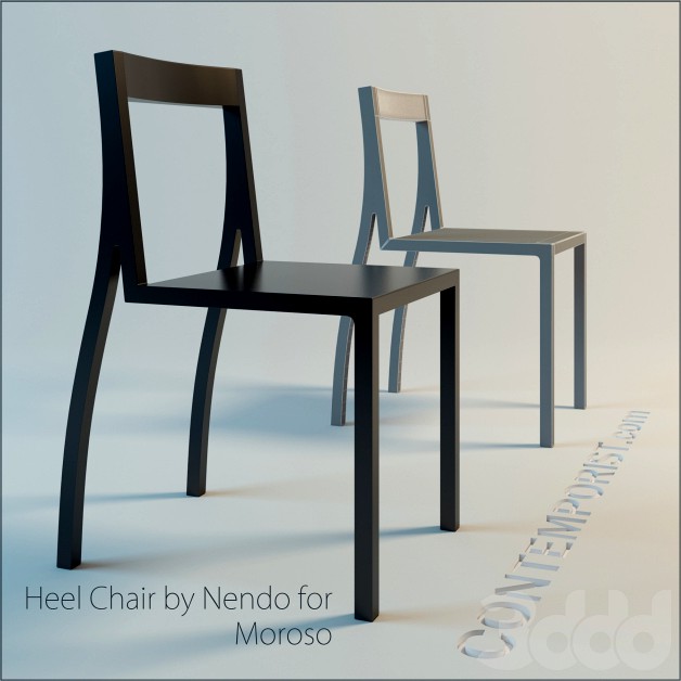 Heel Chair by Nendo for Moroso