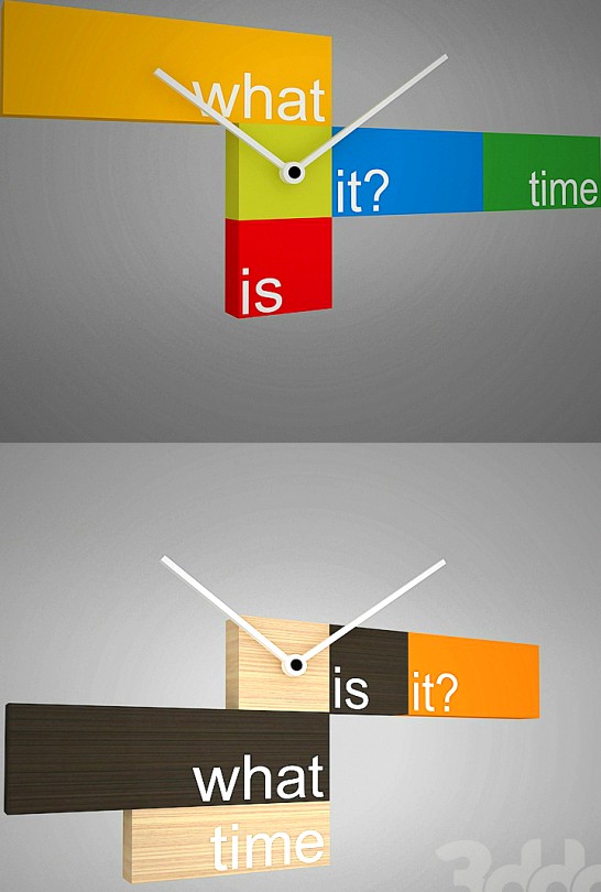 Clock Idea 2012