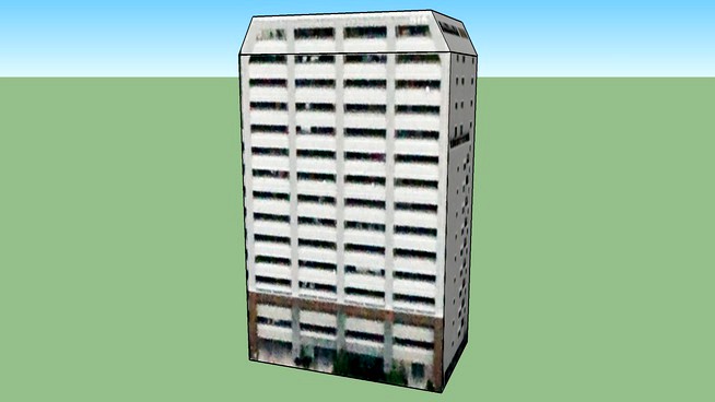 Building in Sendai, Miyagi, Japan
