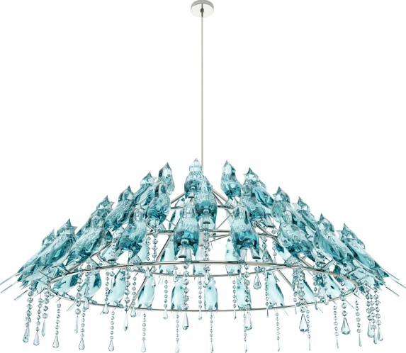 Bird Poop Chandelier by Wyatt Little