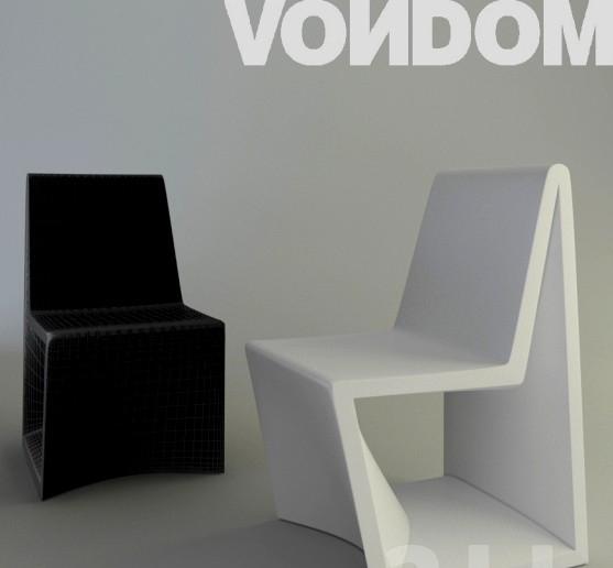 VONDOM A-CERO REST chair