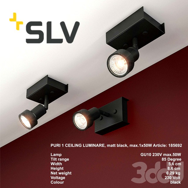 PURI 1 CEILING LUMINAIRE