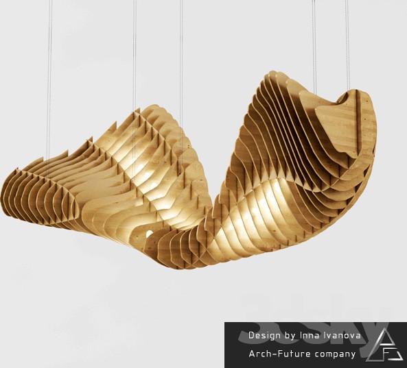 Parametric chandelier