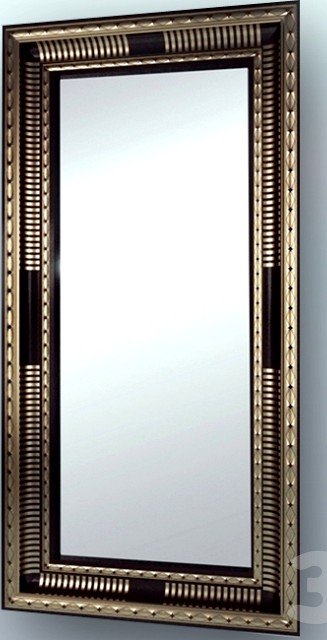 Зеркало, Frame art deco mirror by Vismara Design