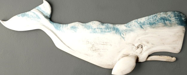 Hand-Carved Sperm Whale / Sunny Wood Design Inc.