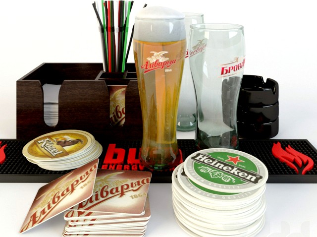 Набор предметов для барной стойки