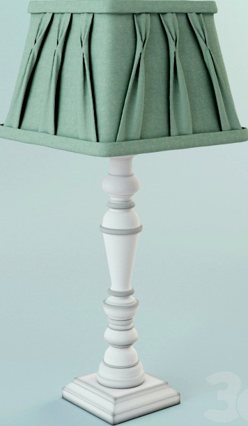 Tate Cream Wooden Lamp