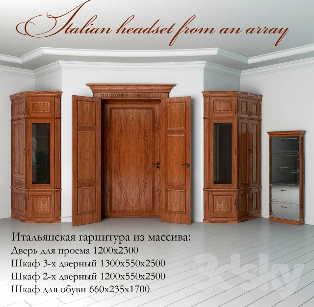 Italian headset from an array