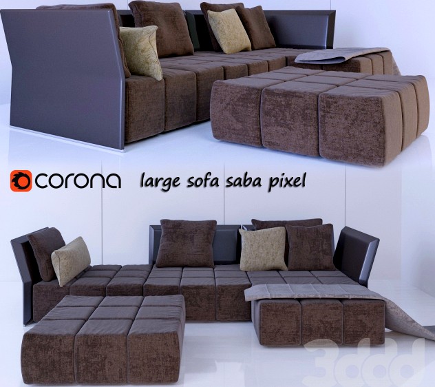 Large Sofa Saba  Pixel