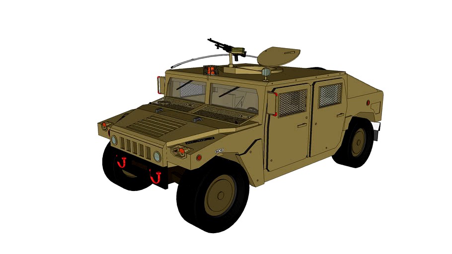 IDF version, Armored Hummer (Hmmwv)