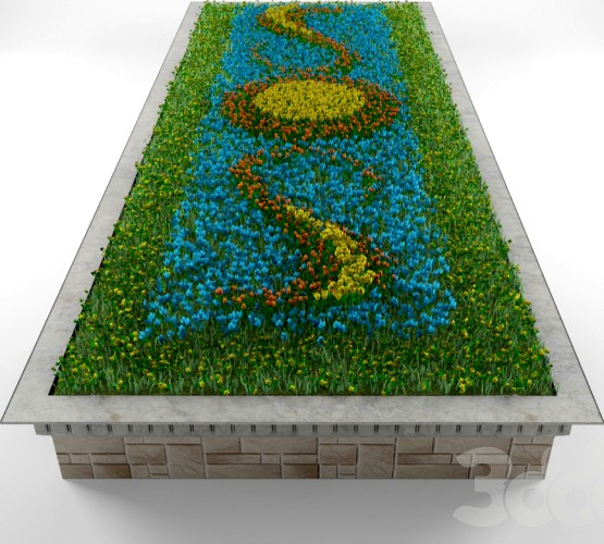 Клумба городская