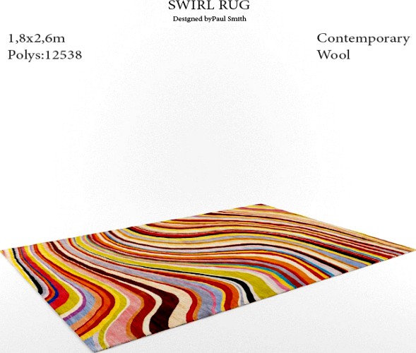 Swirl rug