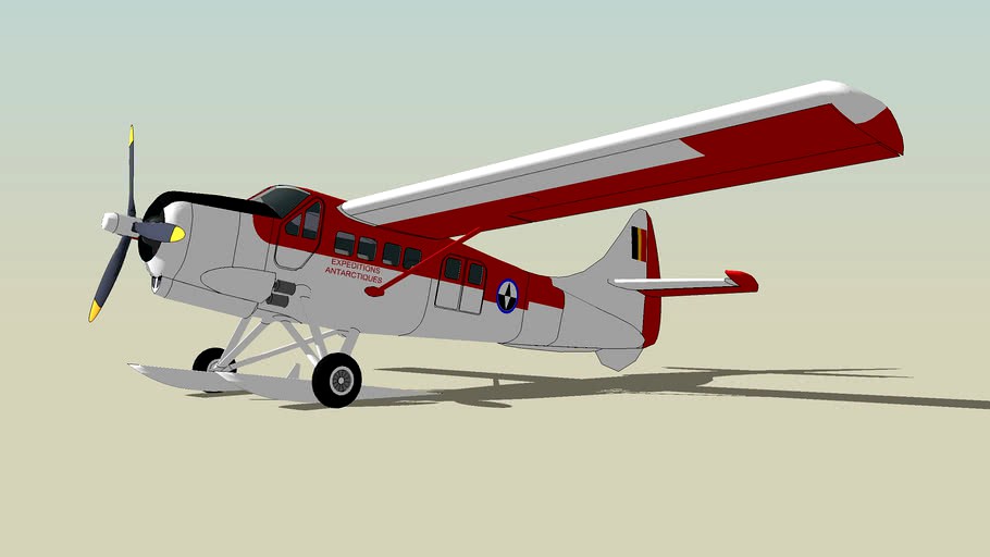 Belgian Polar expedition De Havilland DHC-3 Otter